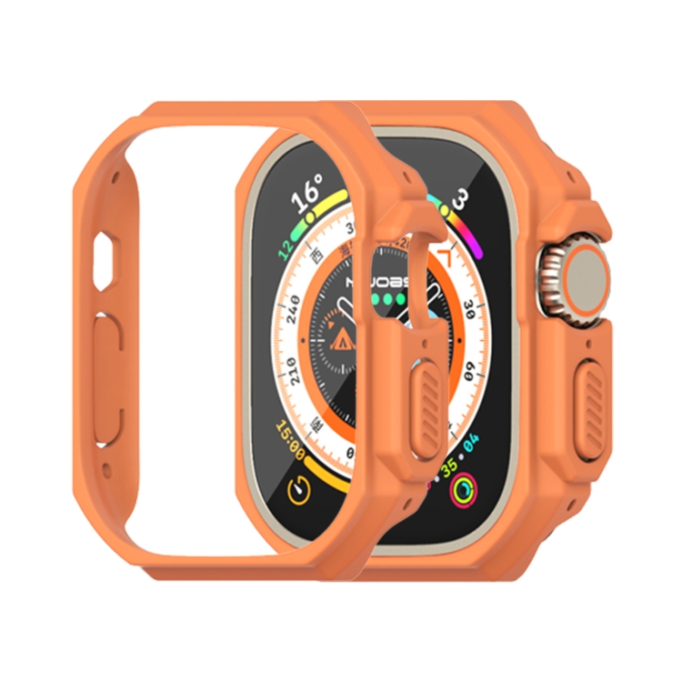 For Apple Watch Ultra 49mm Mijobs Ultra-thin Bezel PC