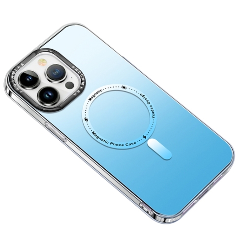 

For iPhone 13 Pro MagSafe Gradient Phone Case(Blue)