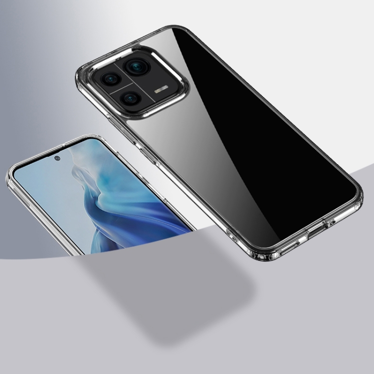 

For Xiaomi 13 Armor Clear TPU Hard PC Phone Case(Clear)