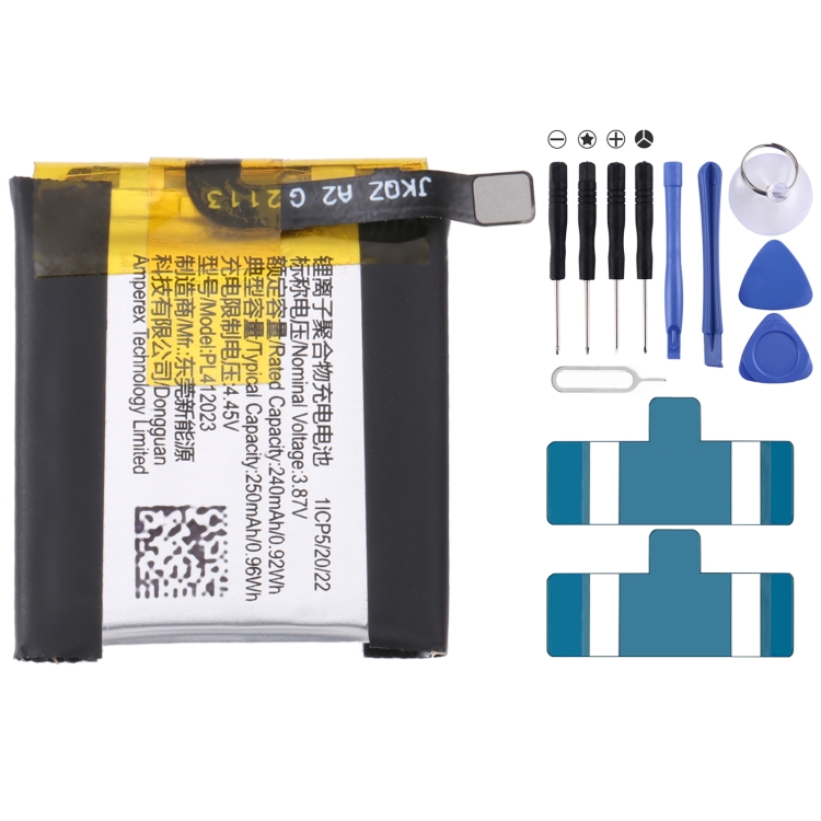 

For Xiaomi Haylou LS01 250mAh PL412023 Battery Replacement