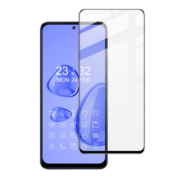 

For Xiaomi Redmi Note 12 China imak 9H Surface Hardness Full Screen Tempered Glass Film Pro+ Series