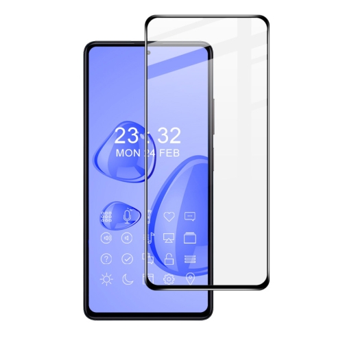 

For Xiaomi Redmi Note 12 Pro 5G India imak 9H Surface Hardness Full Screen Tempered Glass Film Pro+ Series