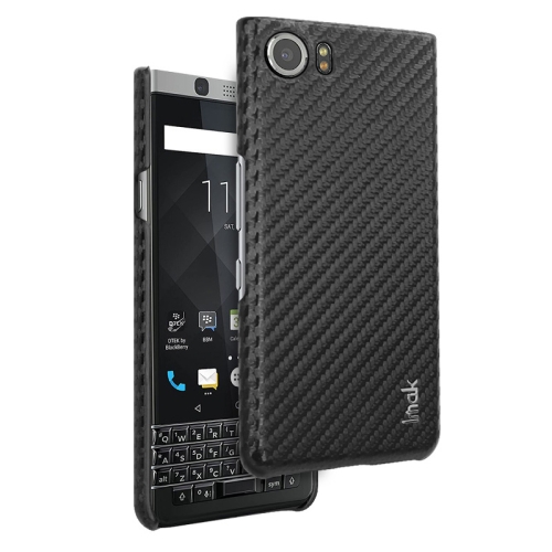 

For BlackBerry KEYone/DTEK70 imak Ruiyi Series Carbon Fiber PU + PC Phone Case