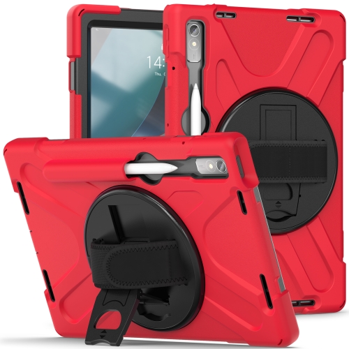 

For Lenovo Tab P11 Pro Gen 2 Silicone + PC Protective Tablet Case(Red)