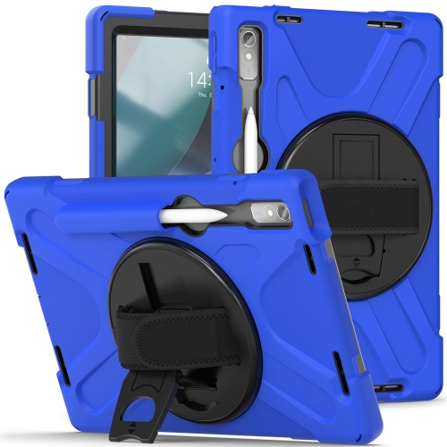 

For Lenovo Tab P11 Pro Gen 2 Silicone + PC Protective Tablet Case(Blue)