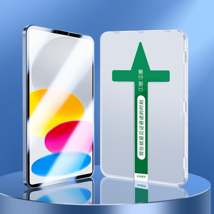 

0.3mm Easy Install HD Tempered Glass Film For iPad Pro 11 2022 / 2021 / 2020 / 2018