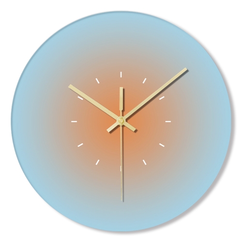 

TM9182-2 12 inches Nordic Simple Color Home Decoration Silent Wall Clock