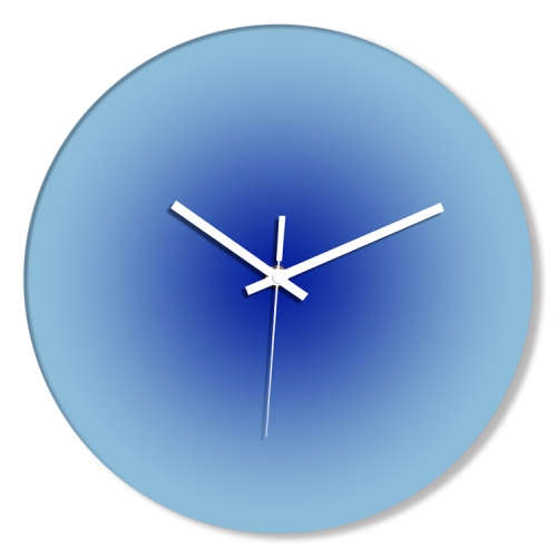 

TM9180-5 12 inches Solid Color Gradient Home Decoration Silent Wall Clock