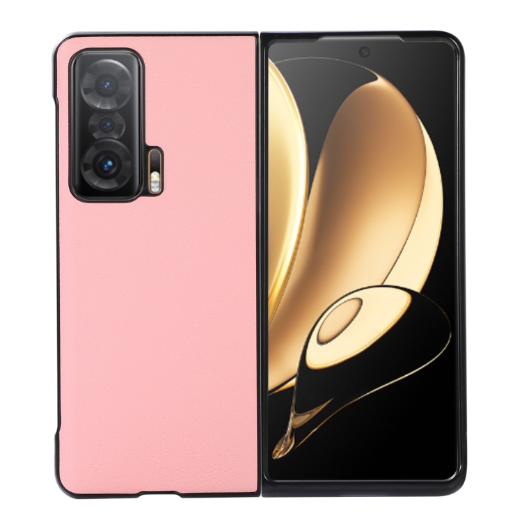 

For Honor Magic Vs Two-color Litchi Texture Phone Case(Pink)