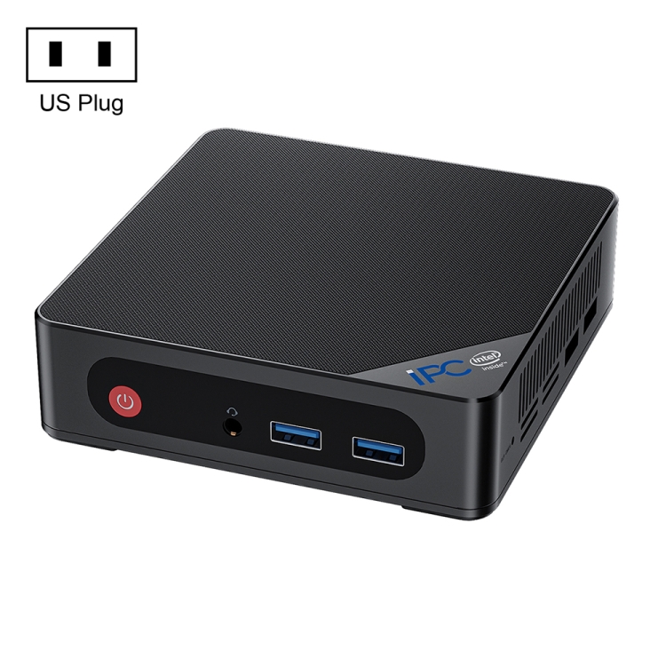 

Beelink IPC-A N3350 Windows 11 Mini PC,4GB+64GB,Intel Apollo Lake Processor,Support BT / HDMI / RJ45, Plug Type:US Type