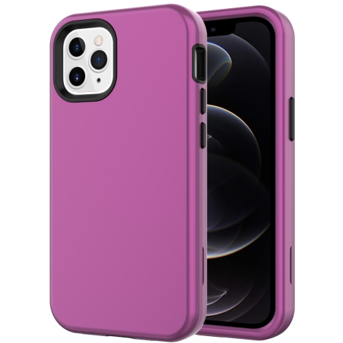 

For iPhone 13 Pro Shockproof PC + TPU Protective Phone Case(Dark Purple)