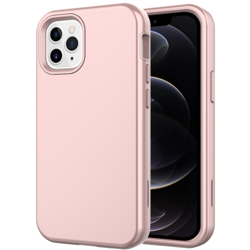 

For iPhone 11 Pro Max Shockproof PC + TPU Protective Phone Case(Rose Gold)