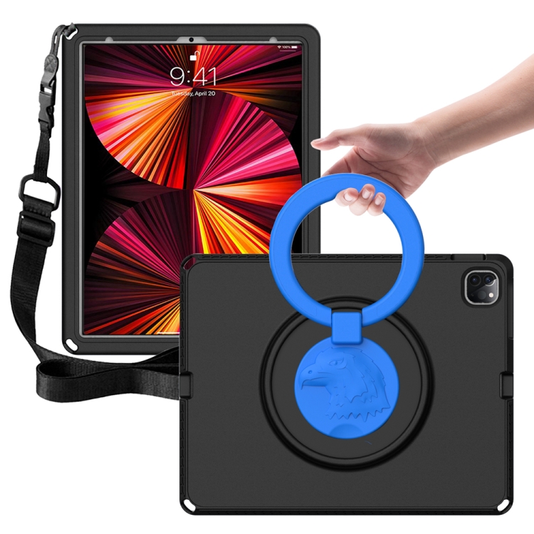 

For iPad Pro 12.9 inch 2022/2021/2020/2018 EVA + PC Shockproof Tablet Case without Waterproof Frame(Black)