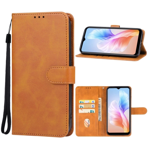 

For Doogee X98 / X98 Pro Leather Phone Case(Brown)