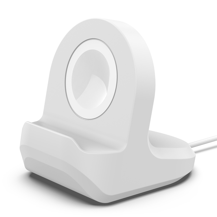 

For Google Pixel Watch Smart Watch Silicone Charging Holder(White)