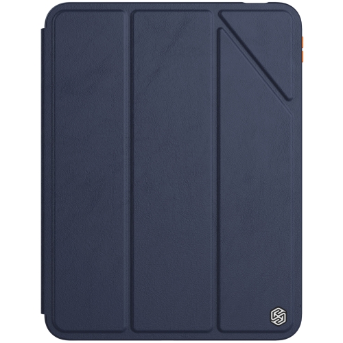 

For iPad 10th Gen 10.9 2022 NILLKIN PC + TPU Horizontal Flip Leather Tablet Case with Holder(Blue)