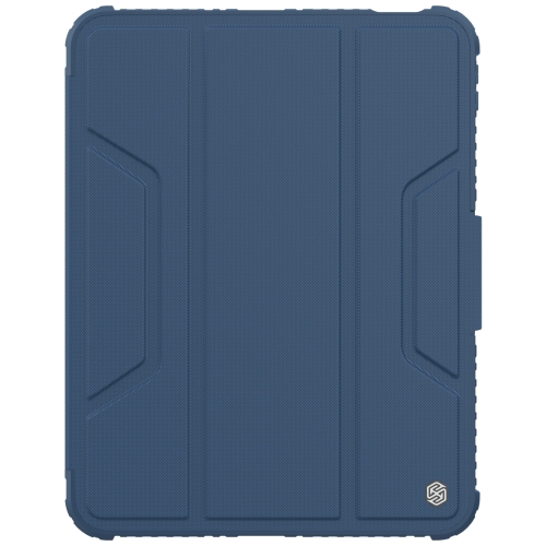 

For iPad 10th Gen 10.9 2022 NILLKIN Bumper Pro Leather Tablet Case(Blue)