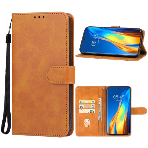 

For Tecno Phantom X2 Pro Leather Phone Case(Brown)