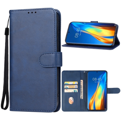 

For Tecno Phantom X2 Leather Phone Case(Blue)