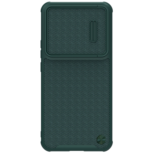 

For Xiaomi 12T Pro NILLKIN 3D Textured Camshield PC + TPU Phone Case(Green)