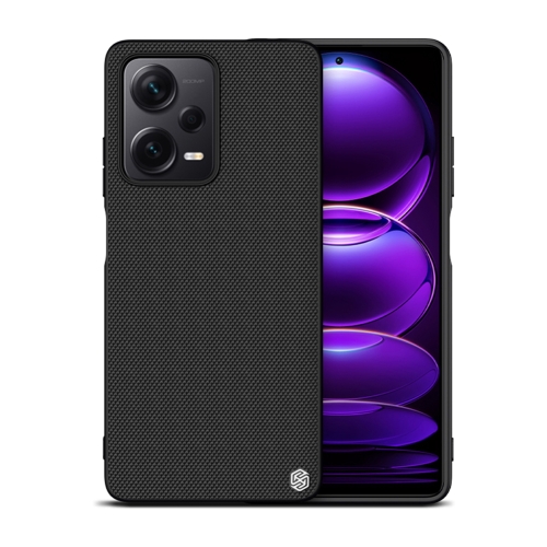 

For Xiaomi Redmi Note 12 Pro+ China NILLKIN Shockproof TPU + PC Textured Phone Case(Black)