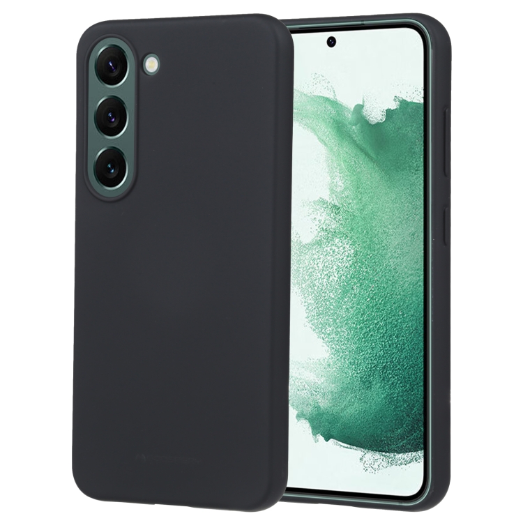 

For Samsung Galaxy S23+ 5G GOOSPERY SOFT FEELING Liquid TPU Soft Case(Black)