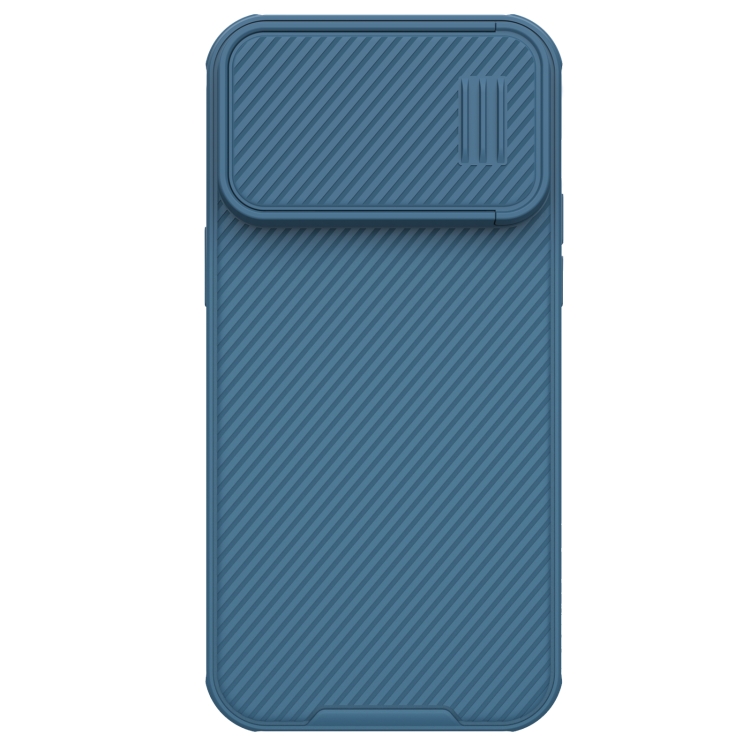 

For iPhone 14 Pro Max NILLKIN CamShield S PC Phone Case(Blue)
