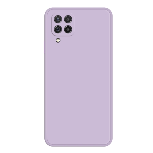 

For Samsung Galaxy A22 4G Imitation Liquid Silicone Phone Case(Purple)