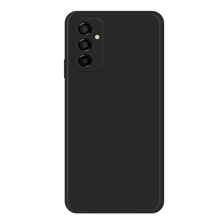 

For Samsung Galaxy M23 Imitation Liquid Silicone Phone Case(Black)