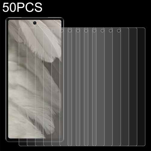 

For Google Pixel 7a 50pcs 0.26mm 9H 2.5D Tempered Glass Film