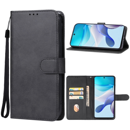 

For Motorola Moto G53 Leather Phone Case(Black)