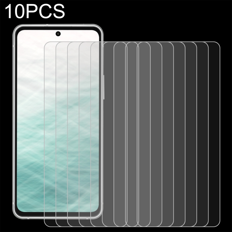 

For Fujitsu Arrows N F-51C 10pcs 0.26mm 9H 2.5D Tempered Glass Film