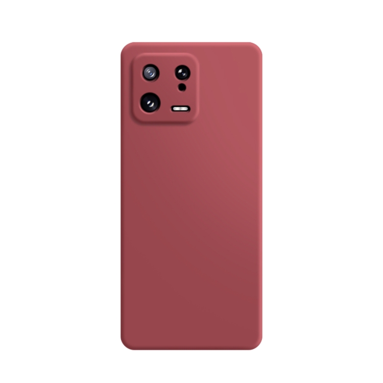 

For Xiaomi 13 Imitation Liquid Silicone Phone Case(Red)