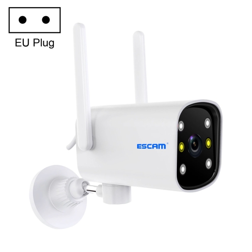 

ESCAM PT301 3MP 1296P HD Indoor Wireless PTZ IP Camera IR Night Vision AI Humanoid Detection Home Security CCTV Monitor, Plug Type:EU Plug(White)