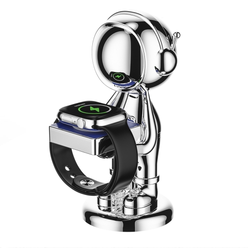 

For Watch Intelligent Wireless Charging Holder(Silver)