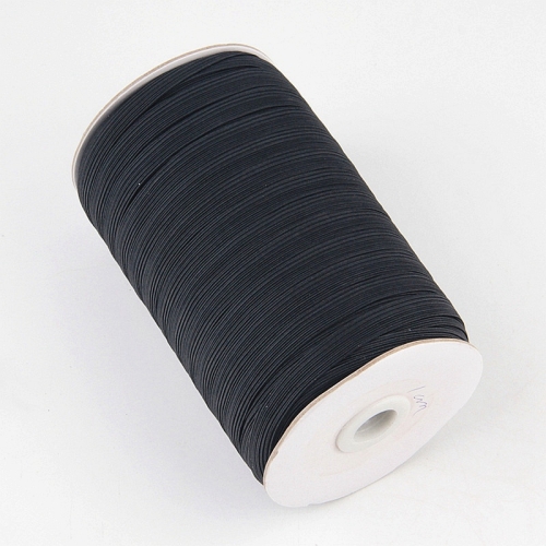 

Stretch Rope Clothing Elastic Ribbon Trim Sewing Fabric DIY Garment Accessories, Width:15m 82 Yards(Black)