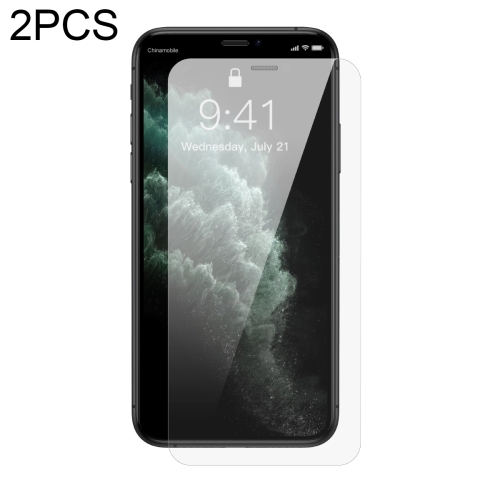 

For iPhone X/XS/11 Pro Baseus 2pcs 0.3mm Crystal Explosion-proof Tempered Glass Film