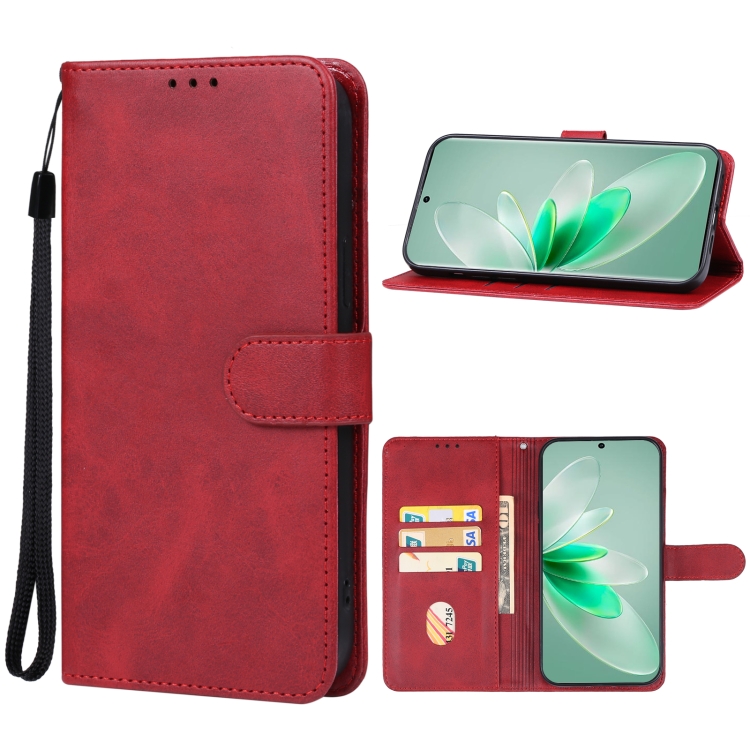 

For vivo S16 Pro Leather Phone Case(Red)
