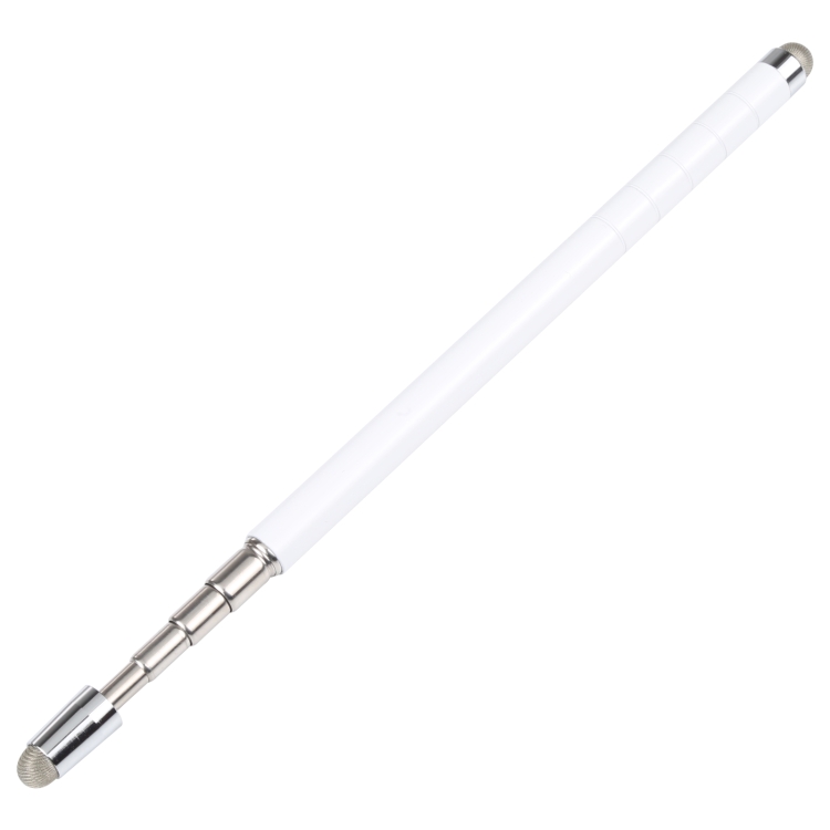 

Universal Antenna Extended Double Cloth Head Stylus(White)
