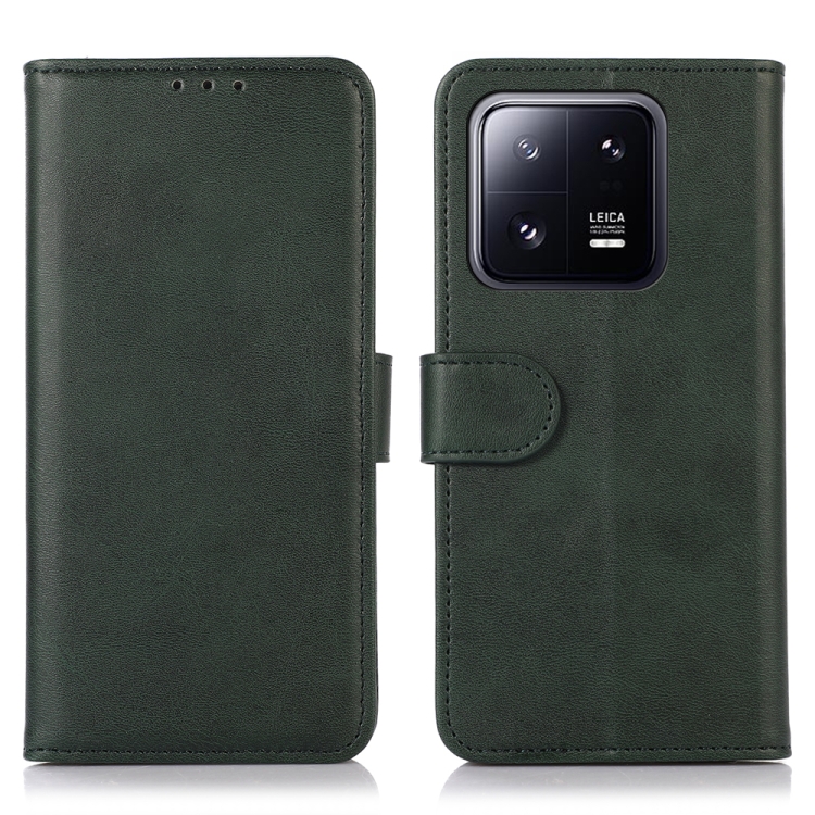 

For Xiaomi 13 Pro Cow Texture Leather Phone Case(Green)