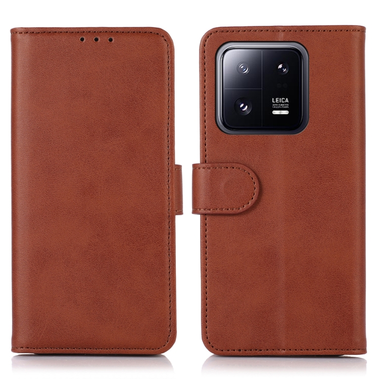 

For Xiaomi 13 Cow Texture Leather Phone Case(Brown)