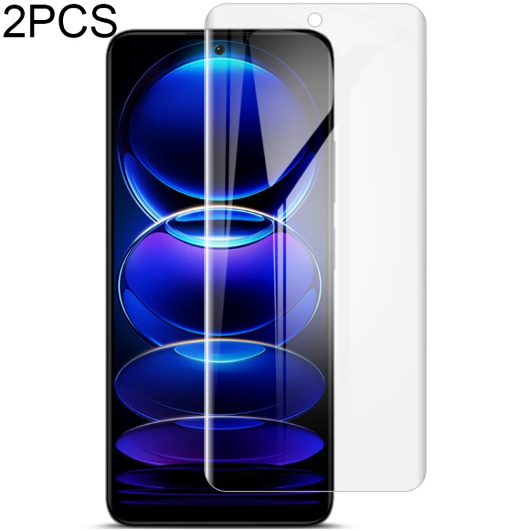 

For Xiaomi Redmi Note 12 5G 2pcs imak Curved Full Screen Hydrogel Film Front Protector