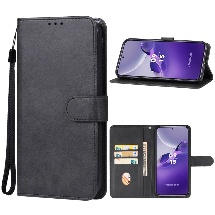 

For Samsung Galaxy A24 5G Leather Phone Case(Black)