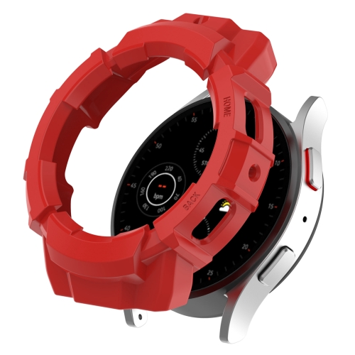 

For Samsung Galaxy Watch5 40mm Armor Hollow Protective Watch Case(Red)