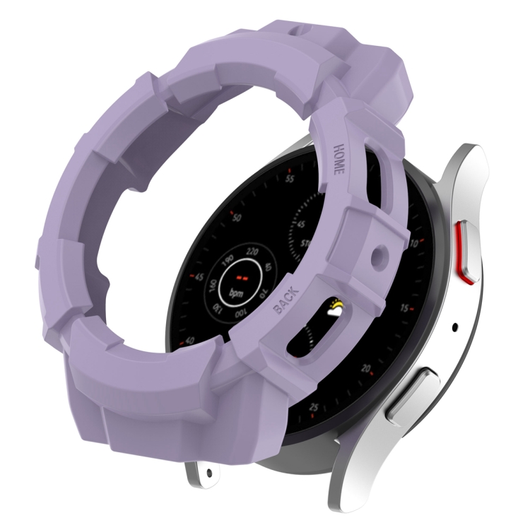 

For Samsung Galaxy Watch5 40mm Armor Hollow Protective Watch Case(Purple)