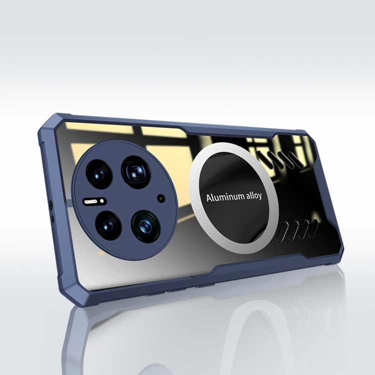 

For Huawei Mate 50 Pro Gaming Cooling Phone Case(Blue)