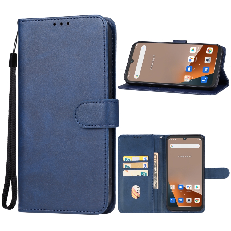 

For Blackview BV5200 Pro Leather Phone Case(Blue)
