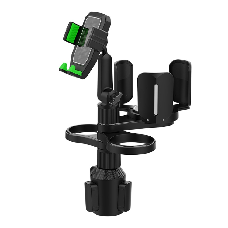 

B04 Car Drink Water Cup Mobile Phone Holder(Green)