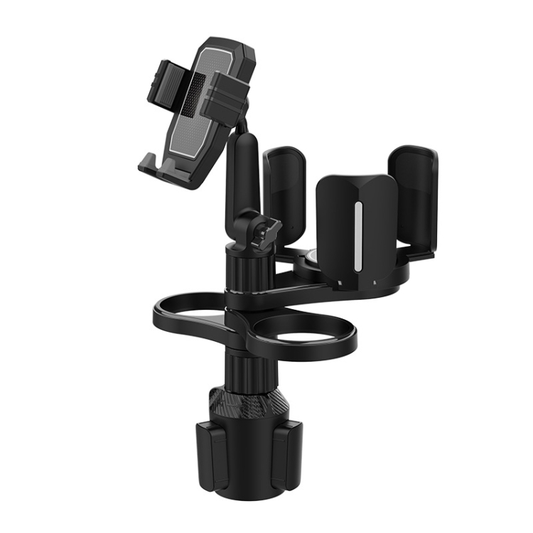

B04 Car Drink Water Cup Mobile Phone Holder(Grey)