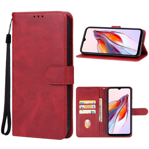 For Xiaomi Redmi 12C Leather Phone Case(Red)